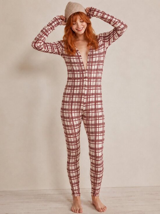 Free People Other - Free People Intimately Free Home Alone Long Johns in Pink XS $98.00 price NWT